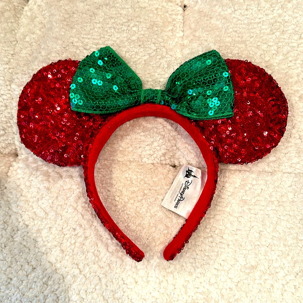 Mini mouse christmas headband